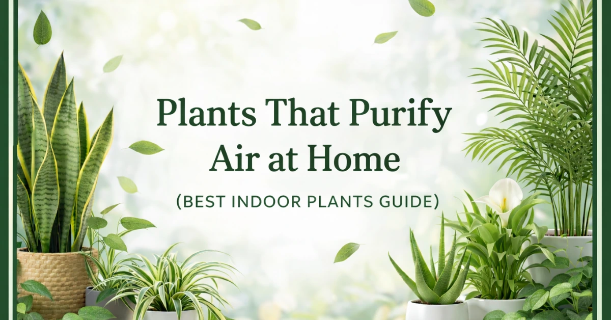 plants that purify air at home