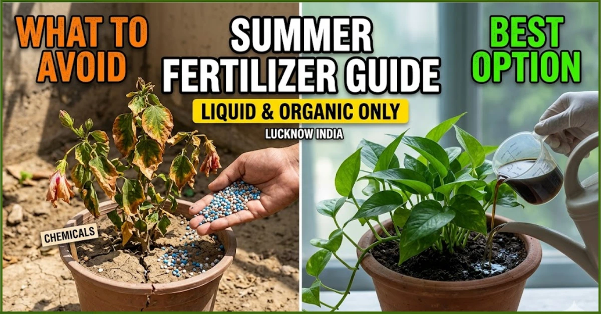 Best fertilizer for plants in summer: How to feed plants in hot weather with organic liquid fertilizer (India Guide)