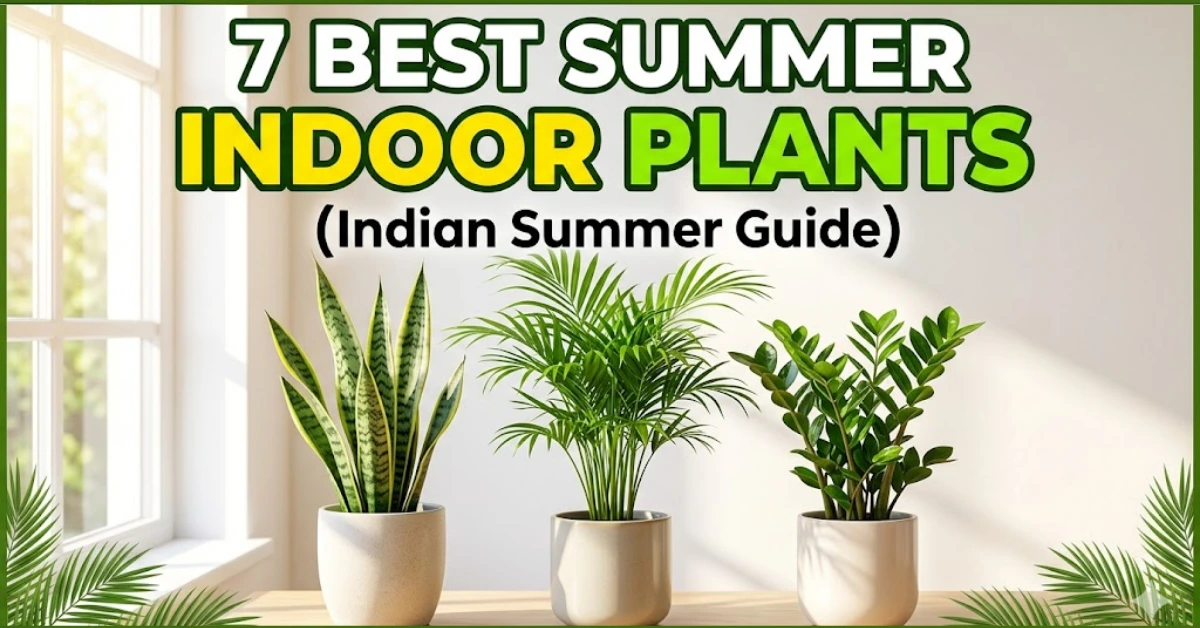 7 Best Low-Maintenance Indoor Plants for Indian Summers 2026 Guide
