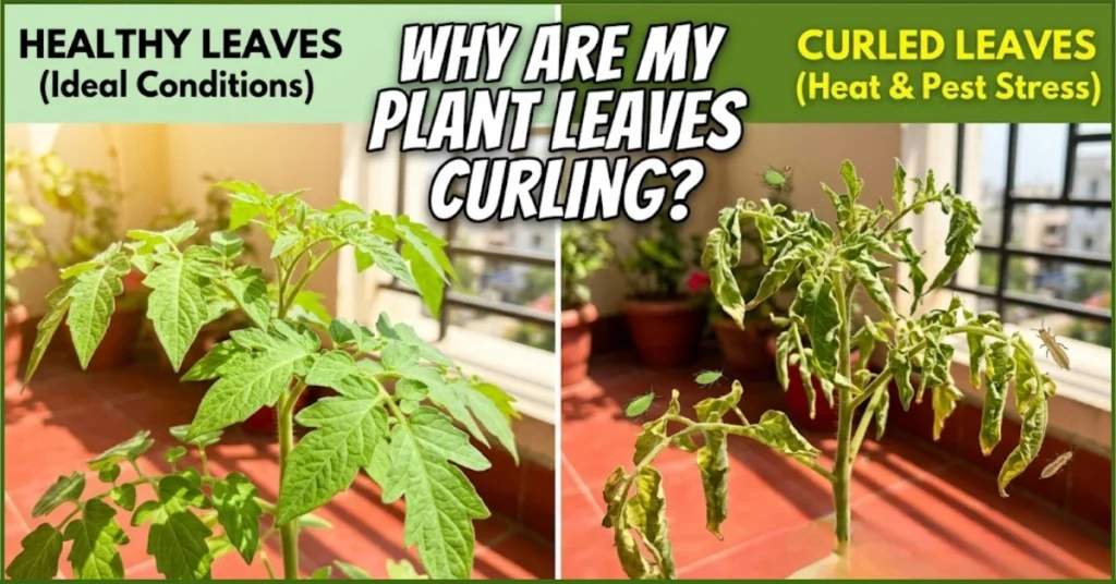 why are my plant leaves curling