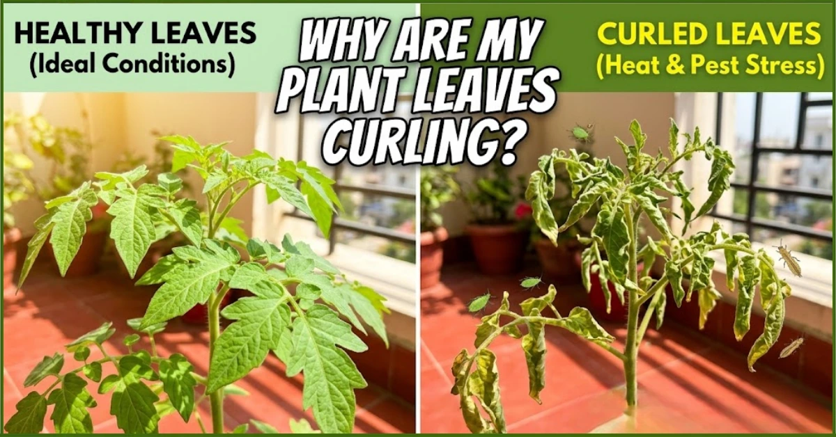 why are my plant leaves curling