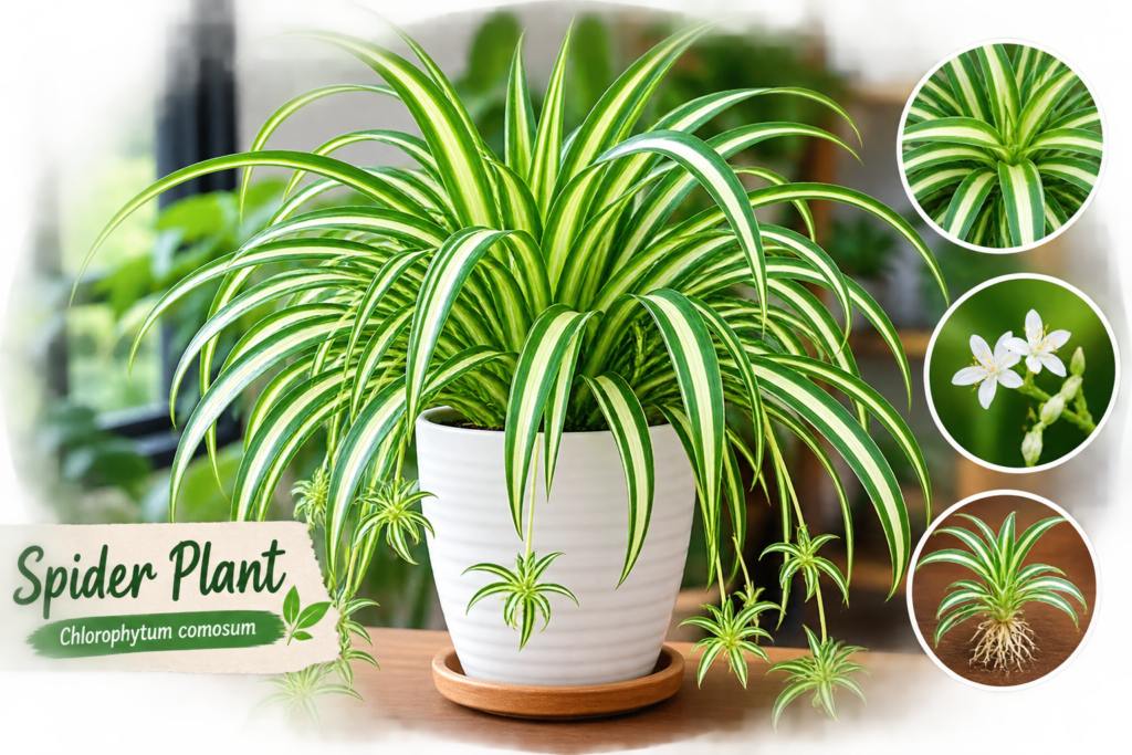 indoor spider plant care